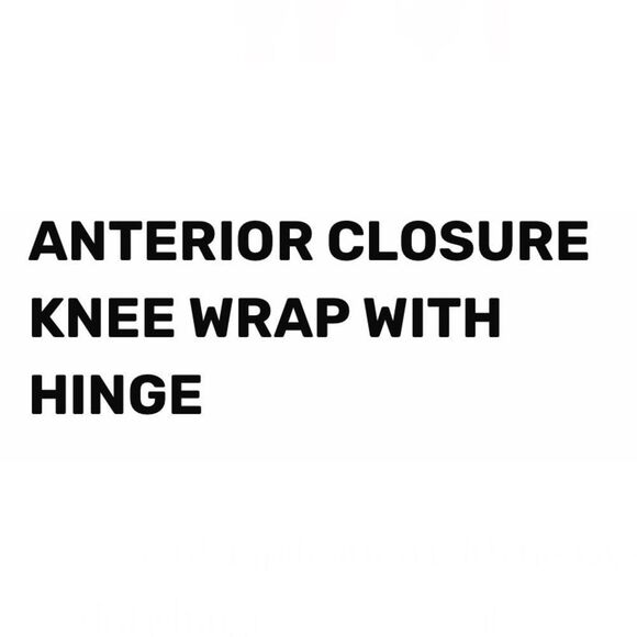 CORFLEX COOLTEX 13" ANTERIOR CLOSURE KNEE WRAP OPEN POPLITEAL WITH HING… - Picture 2 of 16